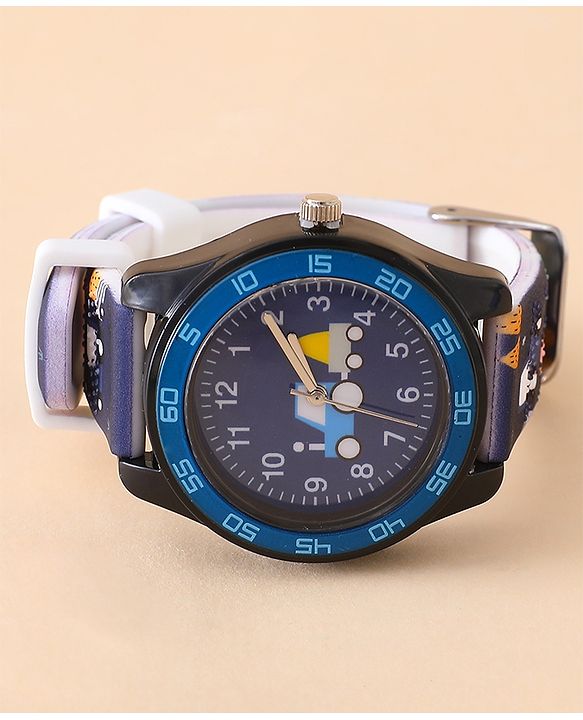 Babyhug Free Size Analog Watch - Black