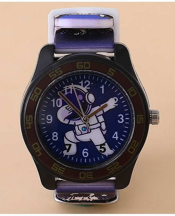 Babyhug Free Size Analog Watch - Dark Blue