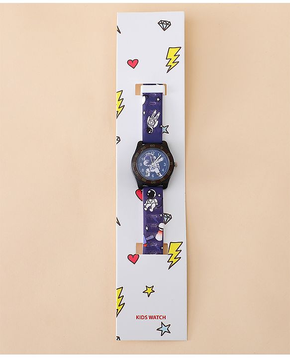 Babyhug Free Size Analog Watch - Dark Blue