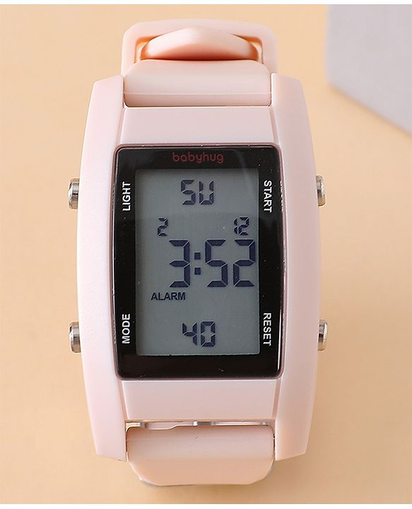 Babyhug Free Size Digital Watch  - Pink