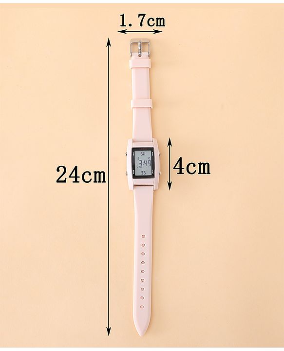 Babyhug Free Size Digital Watch  - Pink