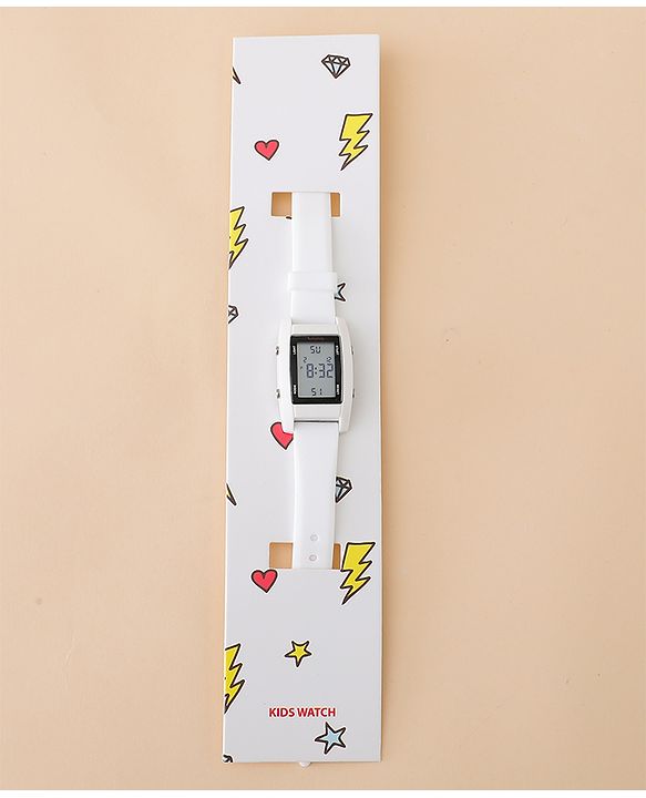 Babyhug Free Size Digital Watch  - Pink