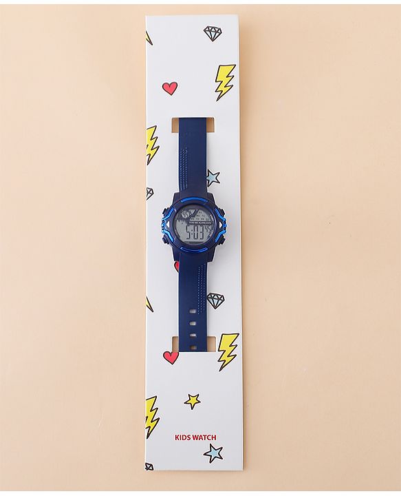 Babyhug Free Size Digital Watch - Black