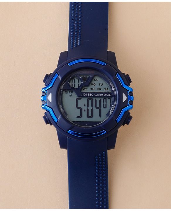 Babyhug Free Size Digital Watch - Black