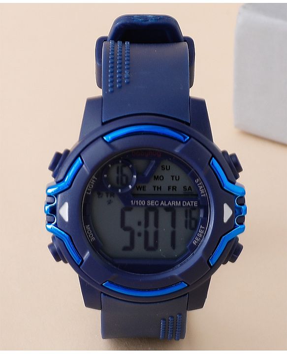 Babyhug Free Size Digital Watch - Black