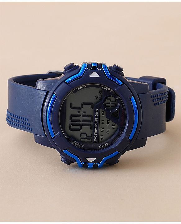 Babyhug Free Size Digital Watch - Black