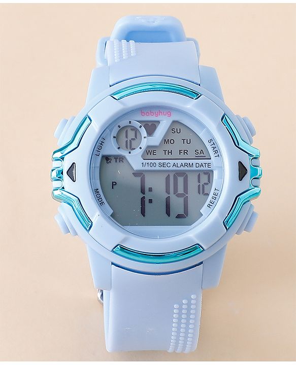 Babyhug Free Size Digital Watch - Black
