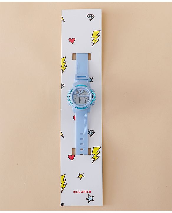 Babyhug Free Size Digital Watch - Black