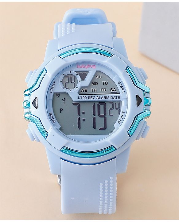 Babyhug Free Size Digital Watch - Black