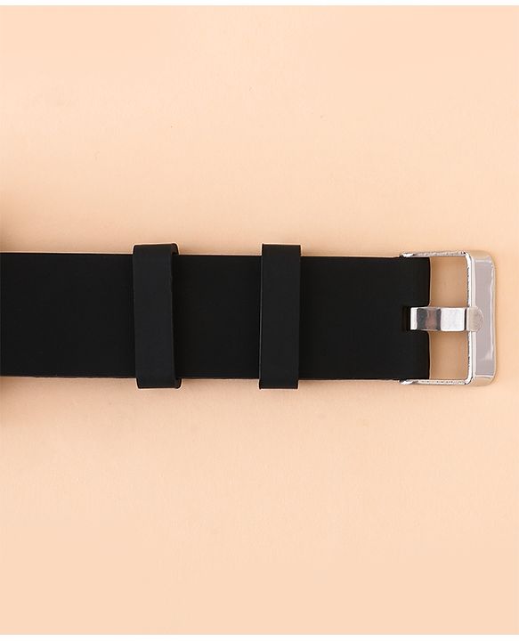Pine Kids Free Size Digital Watch - Black