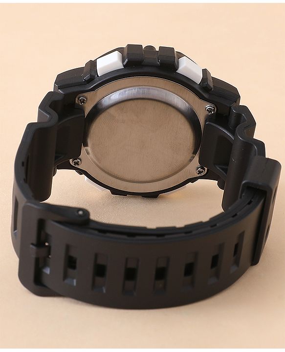 Pine Kids Free Size Digital Watch - Black