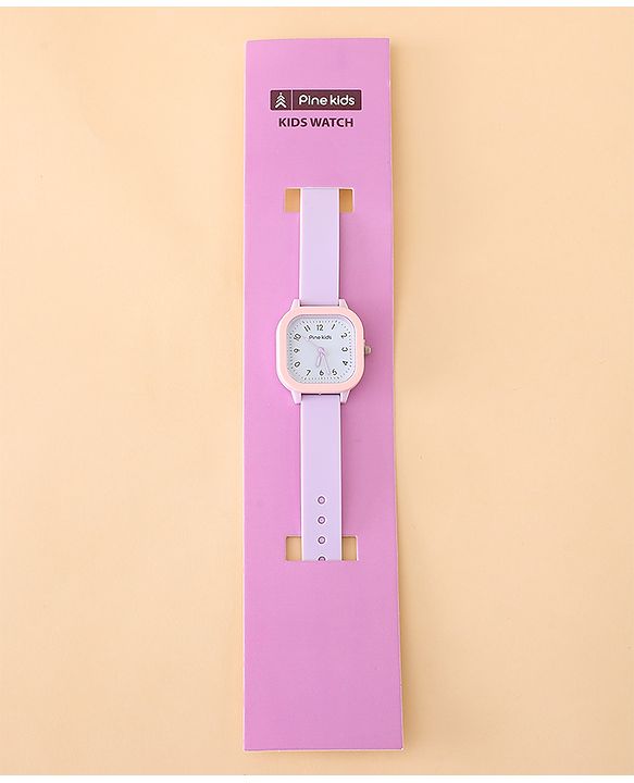 Pine Kids Free Size Analog Watch - Purple