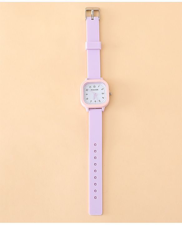Pine Kids Free Size Analog Watch - Purple