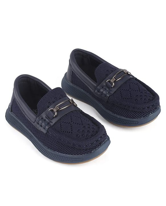 Cute Walk by Babyhug Slip On Formal & Party Wear Shoes With Applique -Brown