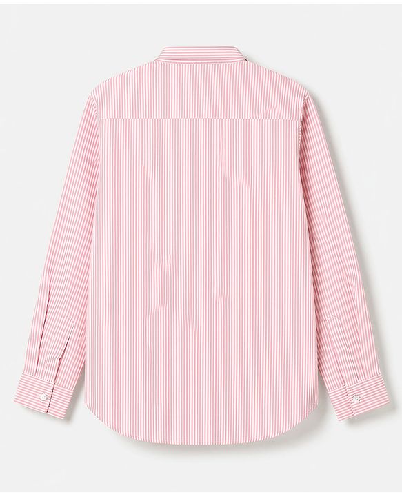 Pine Kids Cotton Woven Striped Shirt with Full Sleeves - Pink