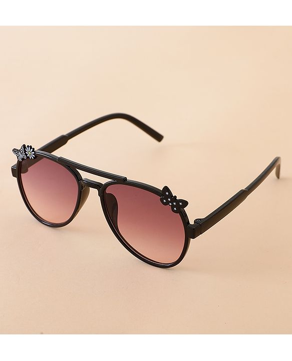 Babyhug Solid Coloured Sunglasses - Black