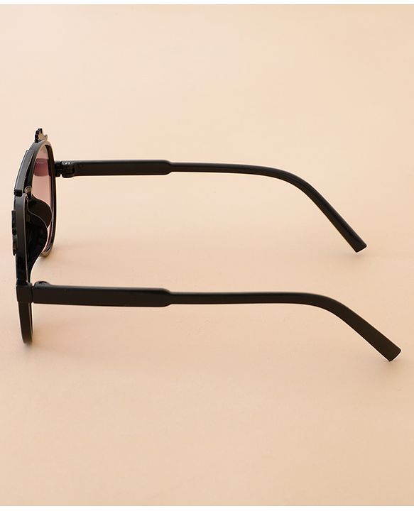 Babyhug Solid Coloured Sunglasses - Black