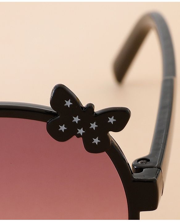 Babyhug Solid Coloured Sunglasses - Black