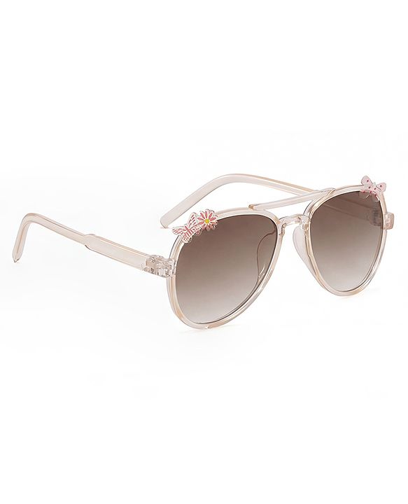 Babyhug Solid Coloured Sunglasses - Black