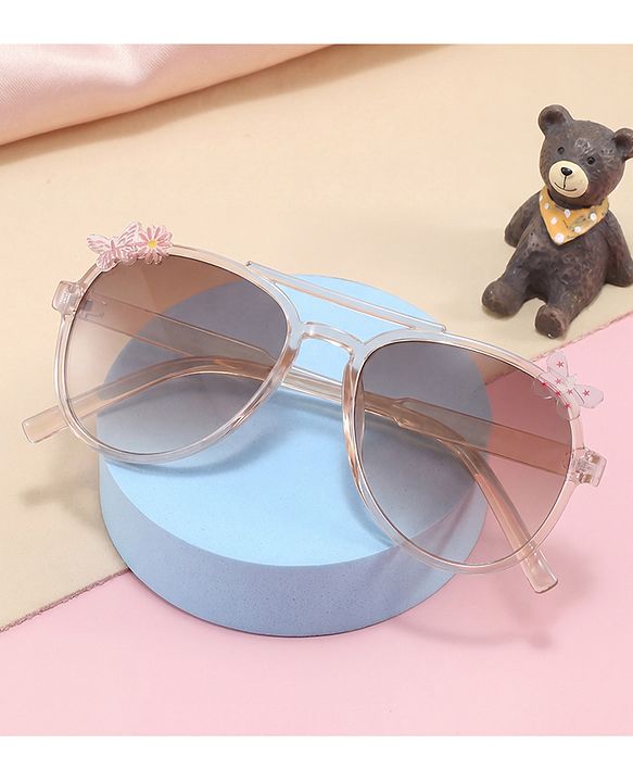 Babyhug Solid Coloured Sunglasses - Black