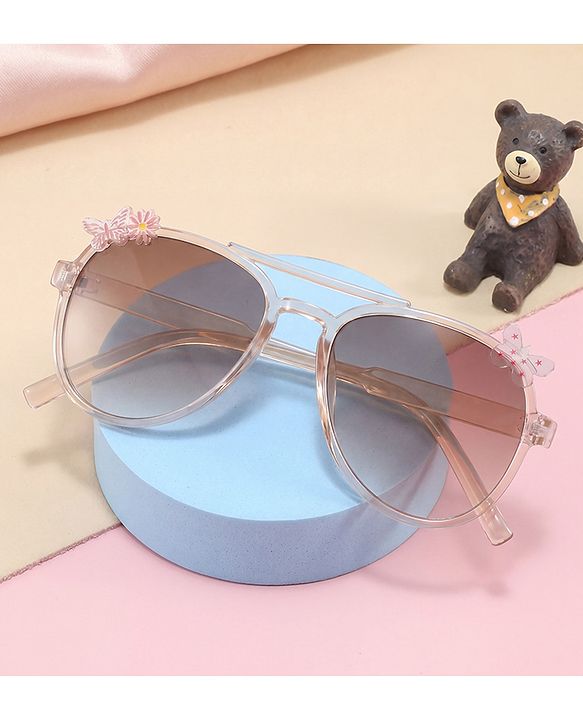 Babyhug Solid Coloured Sunglasses - Black