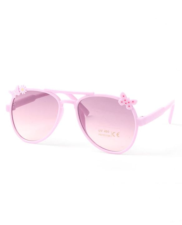 Babyhug Solid Coloured Sunglasses - Black