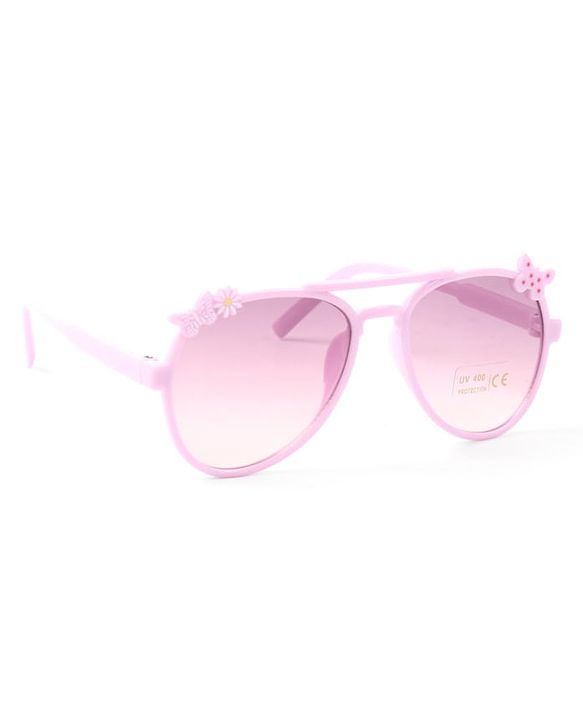 Babyhug Solid Coloured Sunglasses - Black