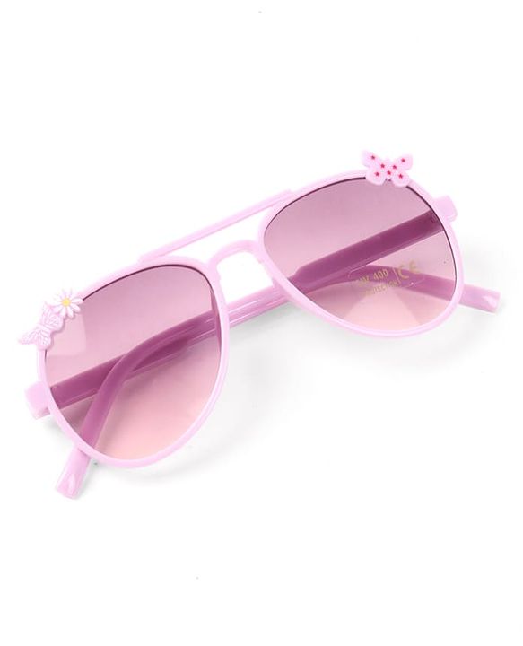 Babyhug Solid Coloured Sunglasses - Black