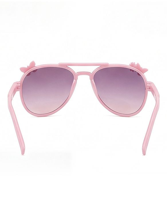 Babyhug Solid Coloured Sunglasses - Black