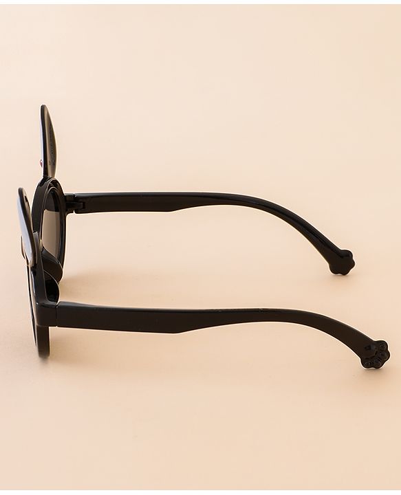 Babyhug Solid Coloured Sunglasses With Applique - Black