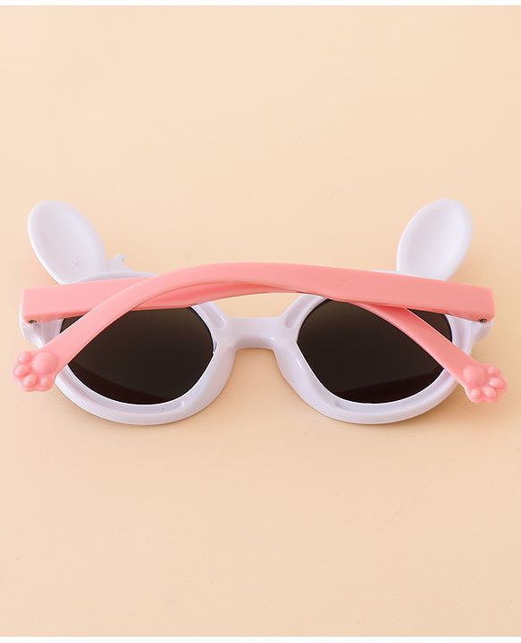 Babyhug Solid Coloured Sunglasses With Applique - Black