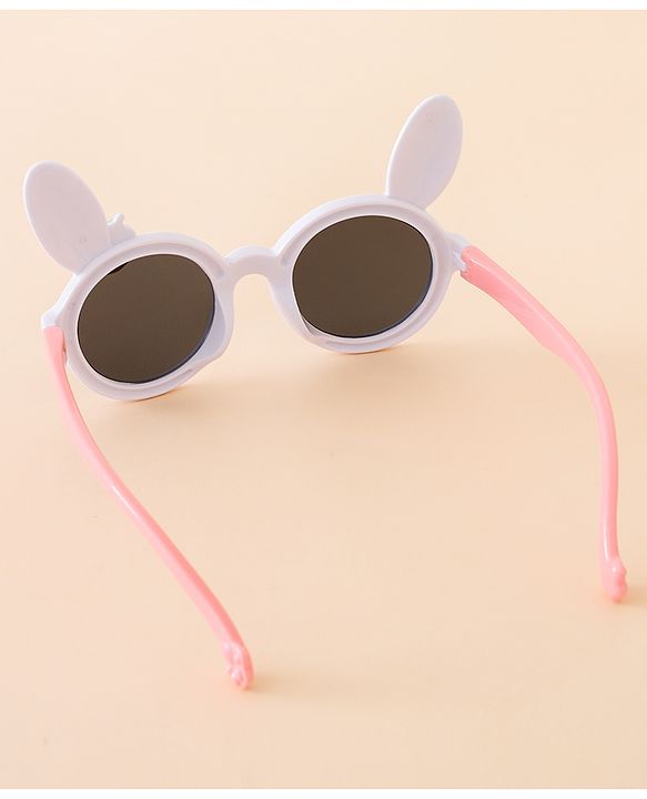 Babyhug Solid Coloured Sunglasses With Applique - Black