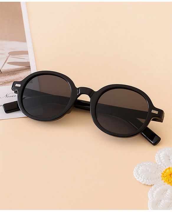 Babyhug Solid Coloured Sunglasses - Black
