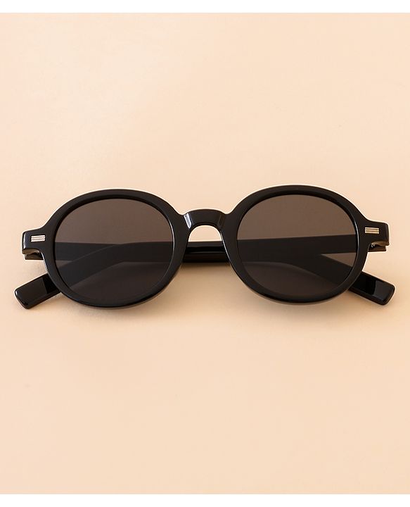 Babyhug Solid Coloured Sunglasses - Black