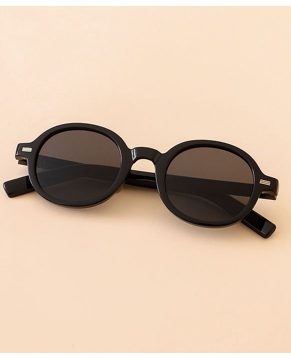 Babyhug Solid Coloured Sunglasses - Black