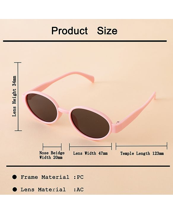 Babyhug Solid Coloured Sunglasses - Black
