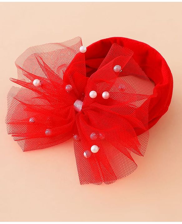 Babyhug Headbands Free Size - Red&Pink