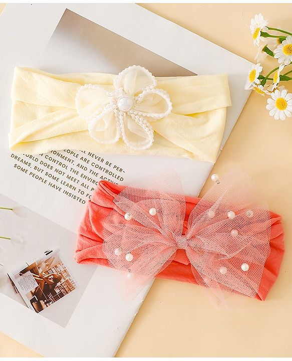 Babyhug Headbands Free Size - Red&Pink