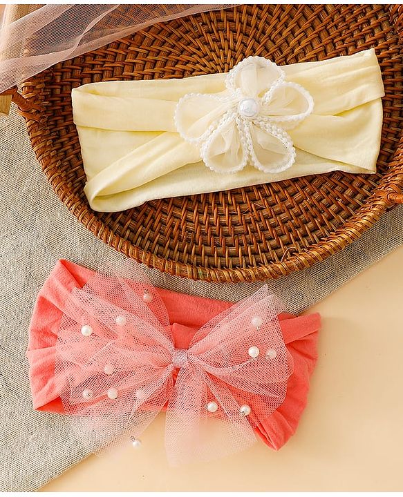 Babyhug Headbands Free Size - Red&Pink