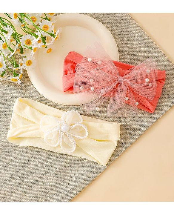 Babyhug Headbands Free Size - Red&Pink