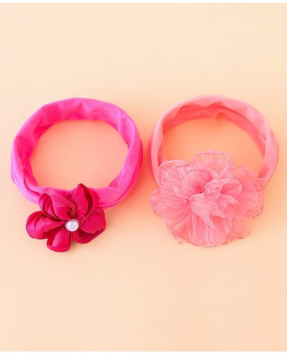 Babyhug Headbands  Free Size - Pink&Peach
