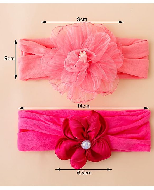 Babyhug Headbands  Free Size - Pink&Peach