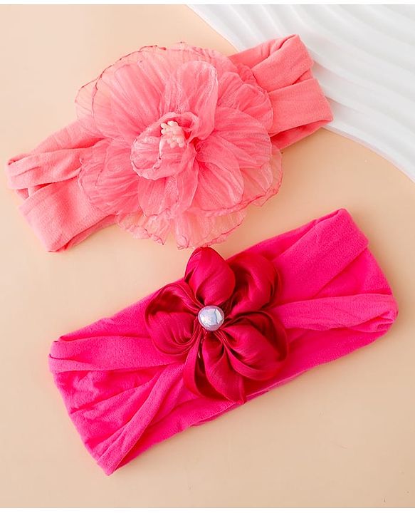 Babyhug Headbands  Free Size - Pink&Peach