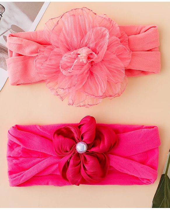 Babyhug Headbands  Free Size - Pink&Peach