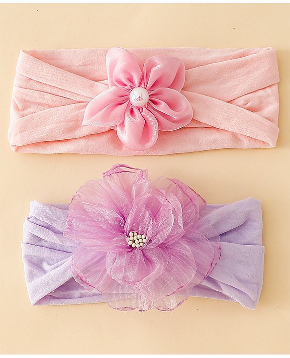 Babyhug Headbands  Free Size - Pink&Peach