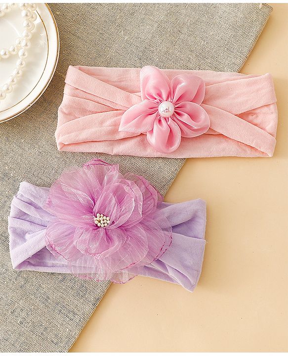 Babyhug Headbands  Free Size - Pink&Peach