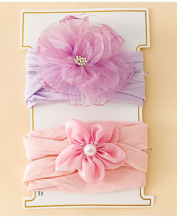 Babyhug Headbands  Free Size - Pink&Peach