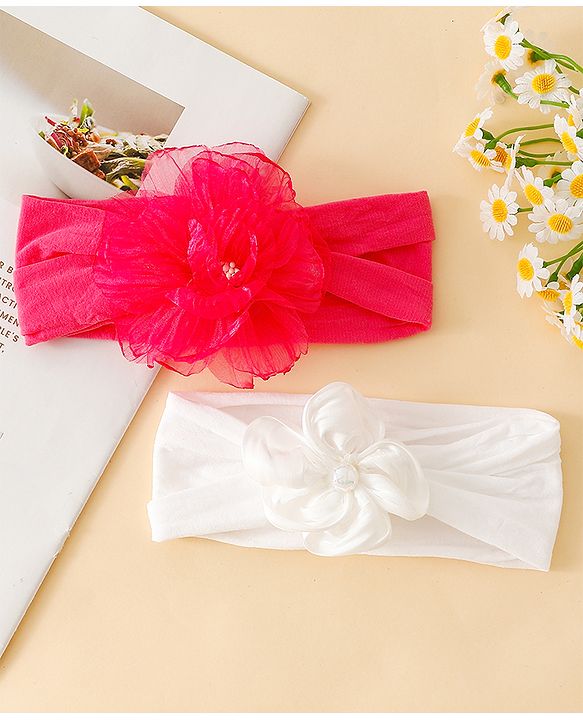 Babyhug Headbands  Free Size - Pink&Peach