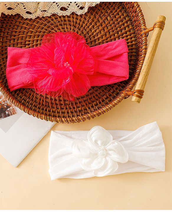 Babyhug Headbands  Free Size - Pink&Peach