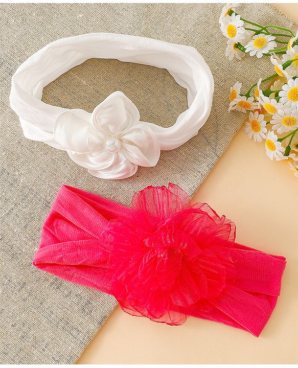 Babyhug Headbands  Free Size - Pink&Peach
